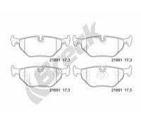 Pastiglie freno 21691 00 702 00 BRECK per BMW ALPINA