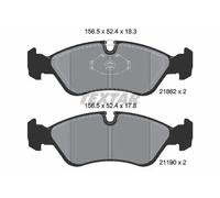 TEXTAR 2186201 Kit pastiglie freni