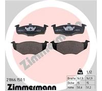 ZIMMERMANN 21866.150.1 Kit pastiglie freni