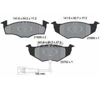 TEXTAR 2186801 Kit pastiglie freni