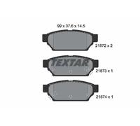 Pastiglie freno 2187202 TEXTAR per MITSUBISHI PROTON
