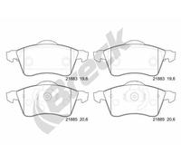 Pastiglie freno 21883 00 701 00 BRECK per VW TRANSPORTER T4 Autobus