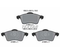 Set di pastiglie freno TEXTAR 2188302, anteriore