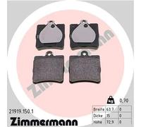 ZIMMERMANN 21919.150.1 Kit pastiglie freni