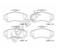 Pastiglie freno 21920 00 701 10 BRECK per MITSUBISHI VOLVO