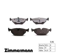 ZIMMERMANN 21934.970.1 Kit pastiglie freni