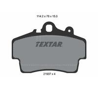 Textar Set di pastiglie freno 2193702 Anteriore per Porsche