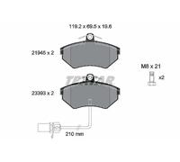 TEXTAR 2194504 Kit pastiglie freno, Freno a disco per AUDI,VW