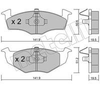 Pastiglie freno 22-0206-1 METELLI per VW SEAT