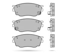 Metelli Pastiglie freno 22-0475-0 per Mazda 6 Station Wagon e Hatchback