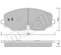 METELLI 22-1171-0 Kit pastiglie freni