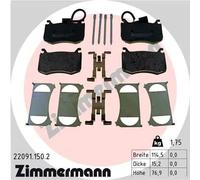 ZIMMERMANN 22091.150.2 Kit pastiglie freni