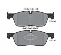 TEXTAR 2214501 Kit pastiglie freni