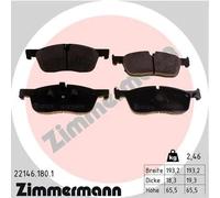 Pastiglie freno 22146.180.1 ZIMMERMANN per LAND ROVER JAGUAR