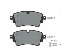 TEXTAR 2230801 Kit pastiglie freni per VW Touareg (CR7) per AUDI Q5 (FYB)