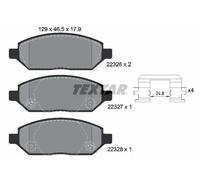 TEXTAR 2232601 Kit pastiglie freni
