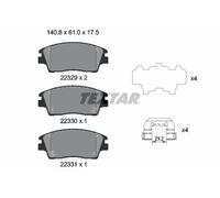 TEXTAR 2232901 Kit pastiglie freni