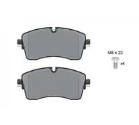 Pastiglie freno 2248503 TEXTAR per JAGUAR E-PACE