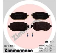 Pastiglie freno 22610.180.1 ZIMMERMANN per RENAULT MEGANE IV Hatchback