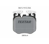 Pastiglie freno 2261801 TEXTAR per BMW ALPINA ROLLS-ROYCE