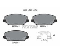 TEXTAR 2272001 Kit pastiglie freni