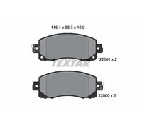 TEXTAR 2280001 Kit pastiglie freni