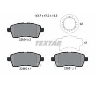 Textar Kit pastiglie freni 2282401 – anteriore per Suzuki Ignis III