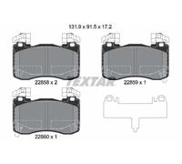 TEXTAR 2285801 Kit pastiglie freni