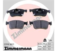ZIMMERMANN 22910.160.1 Kit pastiglie freni