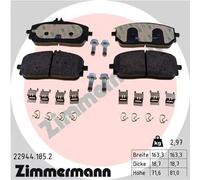 ZIMMERMANN 22944.185.2 Kit pastiglie freni
