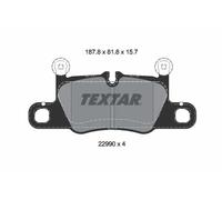 TEXTAR 2299001 Kit pastiglie freni