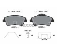 TEXTAR 2299701 Kit pastiglie freni