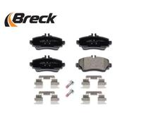 Breck Brakes Set pastiglie freno 23070 00 701 20 anteriore per Mercedes-Benz Classe A (W168)