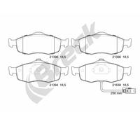 Pastiglie freno 23071 00 701 10 BRECK per FORD SCORPIO I MONDEO I COUGAR