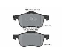 Pastiglie freno 2307303 TEXTAR per VOLVO S80 I XC70 I Cross Country V70 II S60 I
