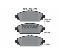 Textar 2309601 Kit Pastiglie Freno Disco Frontale per Honda Accord VI Civic VII