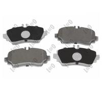 Pastiglie freno 231-01-042 ABAKUS per MERCEDES-BENZ CLASSE A