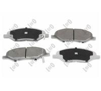 Pastiglie freno 231-01-047 ABAKUS per NISSAN NOTE MICRA III TIIDA Hatchback