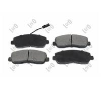 Pastiglie freno 231-01-061 ABAKUS per OPEL RENAULT