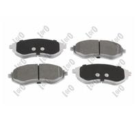 Pastiglie freno 231-01-109 ABAKUS per CHEVROLET DAEWOO