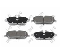 Pastiglie freno 231-01-120 ABAKUS per MINI BMW