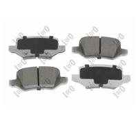 Pastiglie freno 231-02-022 ABAKUS per MERCEDES-BENZ VANEO CLASSE A