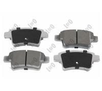 Pastiglie freno 231-02-023 ABAKUS per CITROËN C4 PICASSO I MPV / Space wagon