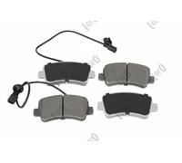Pastiglie freno 231-02-024 ABAKUS per OPEL RENAULT NISSAN