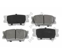 Pastiglie freno 231-02-039 ABAKUS per TOYOTA LEXUS