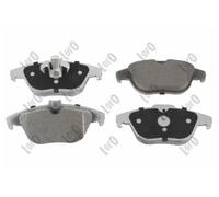 Pastiglie freno 231-02-069 ABAKUS per MERCEDES-BENZ CLASSE E Cabriolet CLASSE C