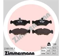 ZIMMERMANN 23101.175.1 Kit pastiglie freni