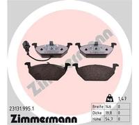 Pastiglie freno 23131.995.1 ZIMMERMANN per VW SKODA AUDI SEAT