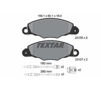 TEXTAR 2313503 Kit pastiglie freni