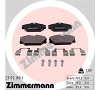 Pastiglie freno 23172.180.1 ZIMMERMANN per RENAULT LAGUNA I MEGANE I Coach